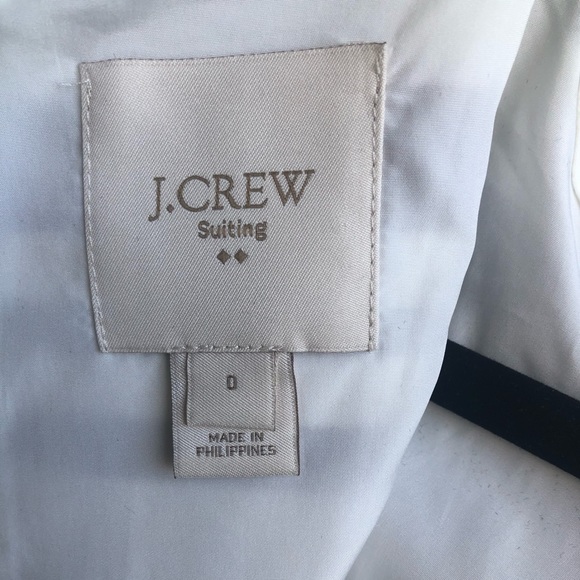 J. Crew Suiting striped short-sleeve midi dress - Picture 4 of 5